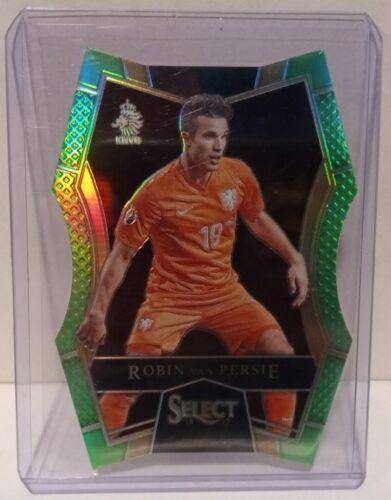 Robin van Persie [Neon Green Prizm Die Cut] #107