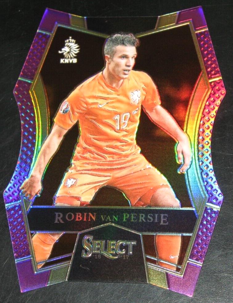 Robin van Persie [Purple Prizm Die Cut] #107