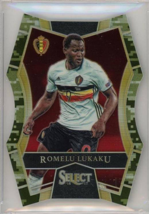 Romelu Lukaku [Camo Prizm Die Cut] #114
