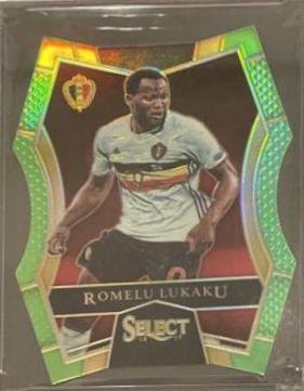 Romelu Lukaku [Neon Green Prizm Die Cut] #114