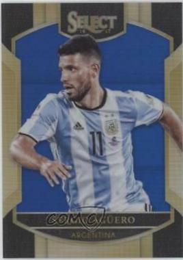 Sergio Aguero [Blue Prizm] #19