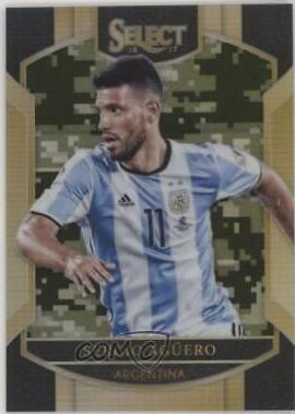 Sergio Aguero [Camo Prizm] #19