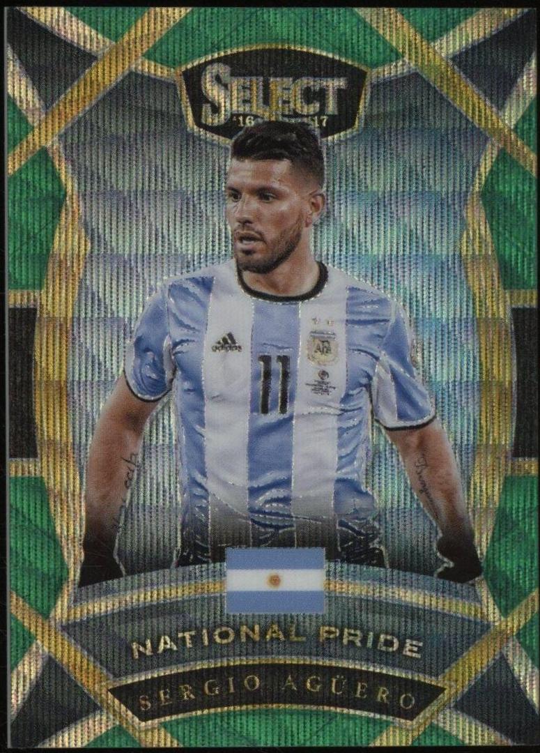 Sergio Aguero [Green Prizm] #19