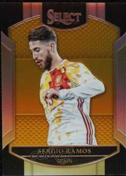 Sergio Ramos [Gold Prizm] #38