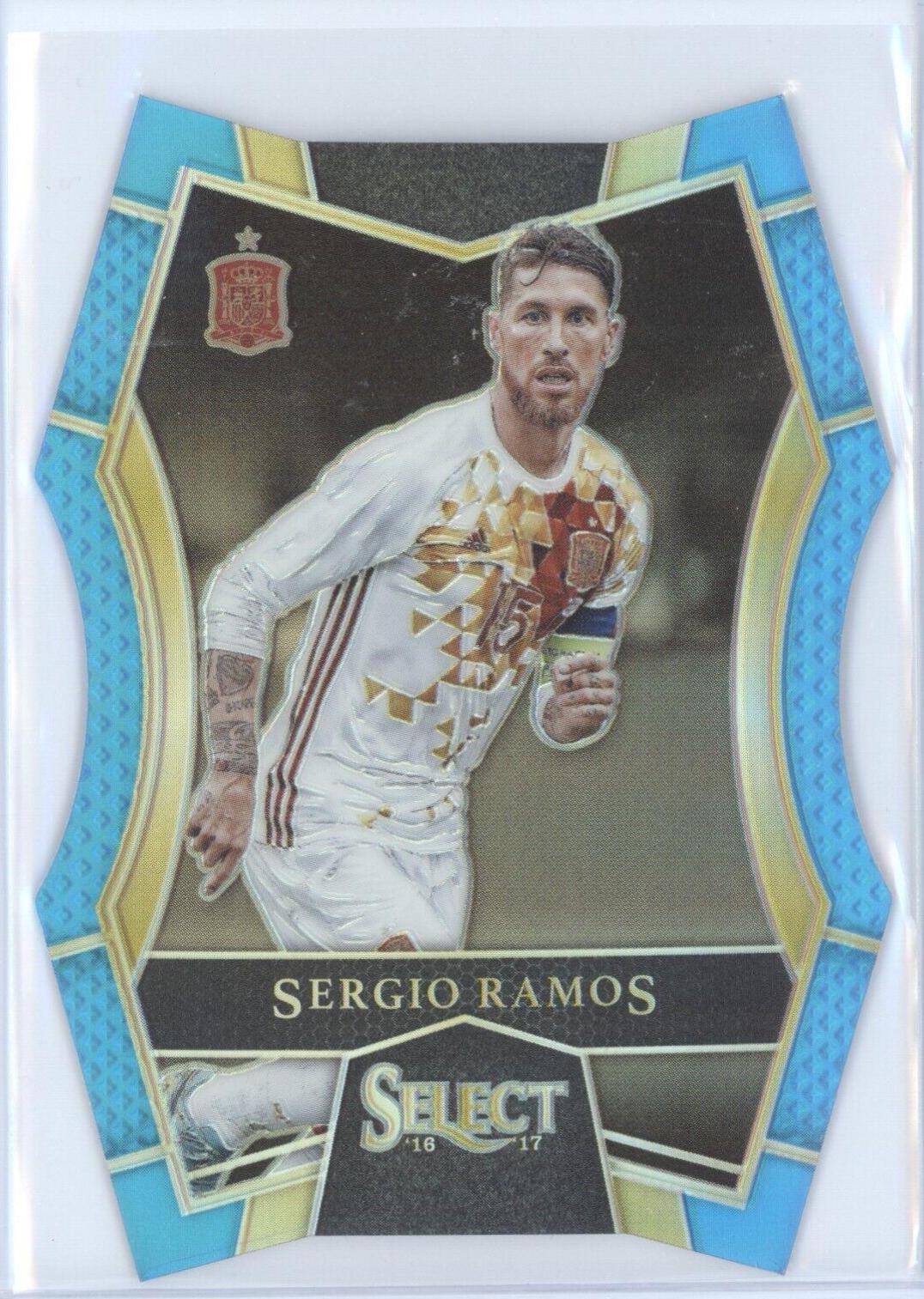 Sergio Ramos [Light Blue Prizm Die Cut] #147