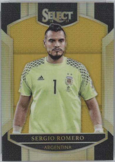 Sergio Romero [Gold Prizm] #11