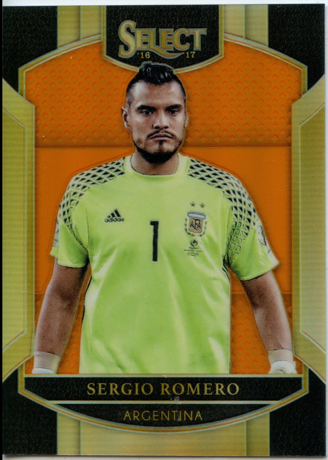 Sergio Romero [Orange Prizm] #11