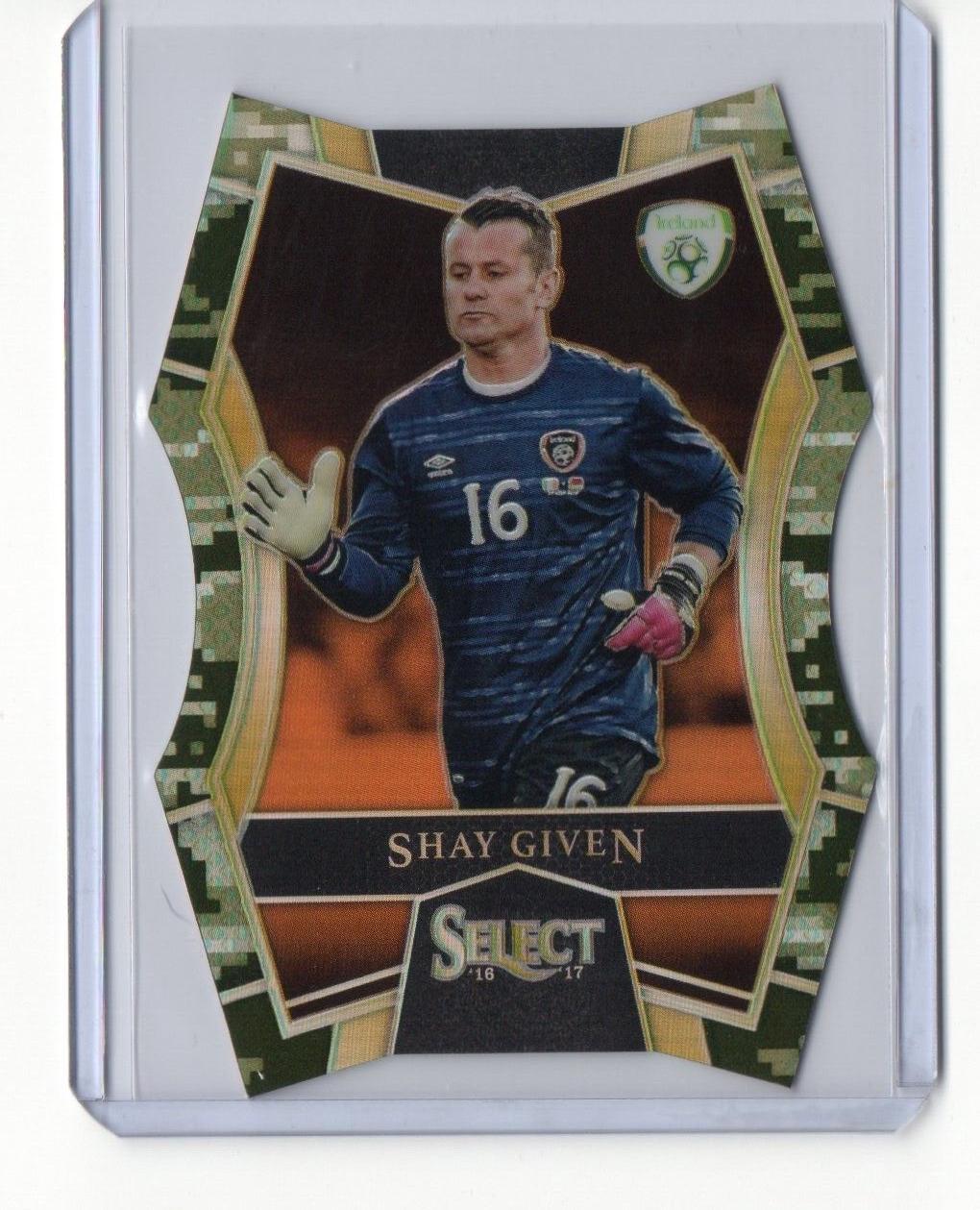 Shay Given [Camo Prizm Die Cut] #144