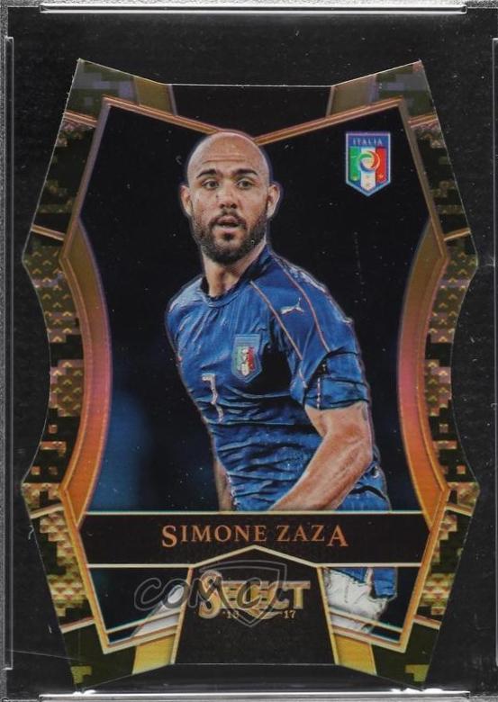 Simone Zaza [Camo Prizm Die Cut] #171