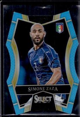 Simone Zaza [Light Blue Prizm Die Cut] #171