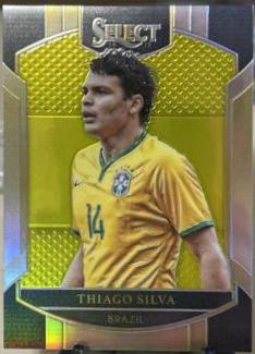 Thiago Silva [Neon Yellow Prizm] #4