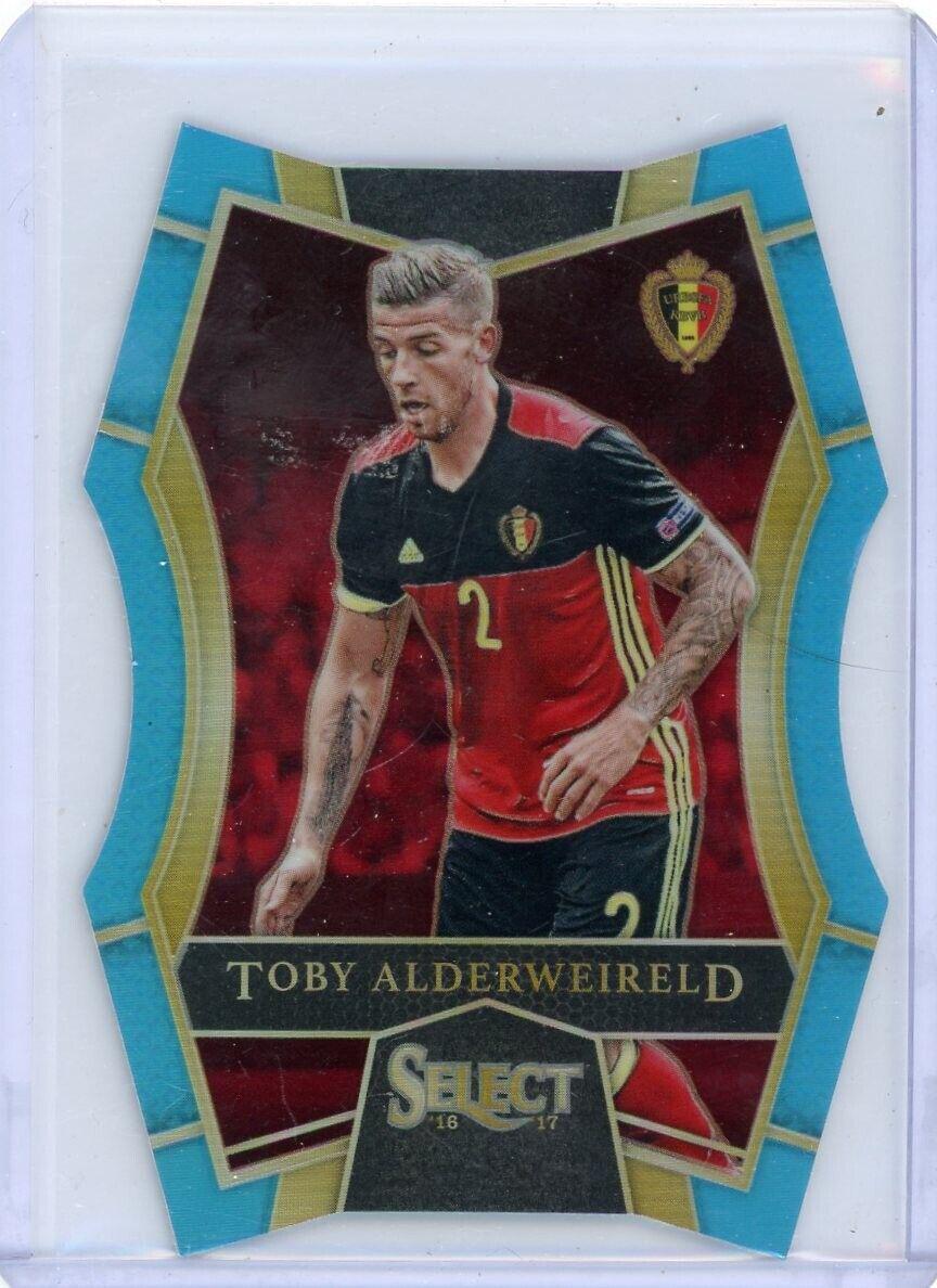 Toby Alderweireld [Light Blue Prizm Die Cut] #168