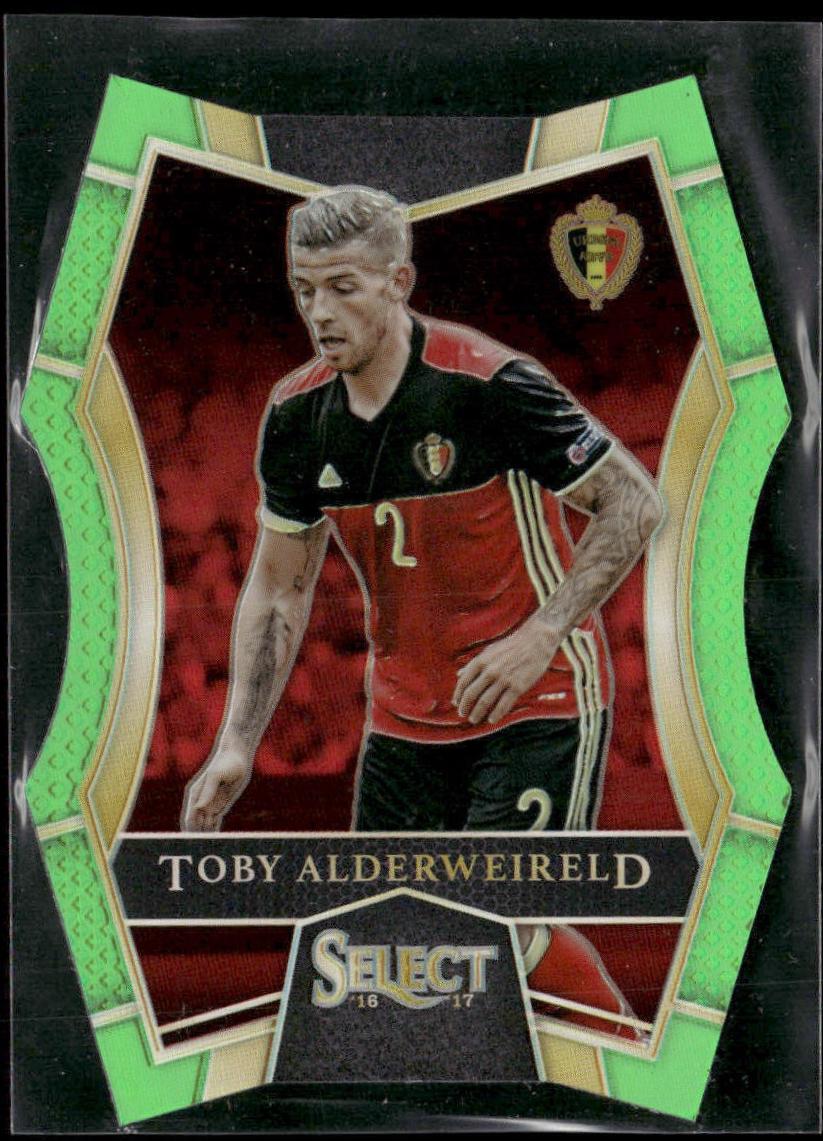 Toby Alderweireld [Neon Green Prizm Die Cut] #168