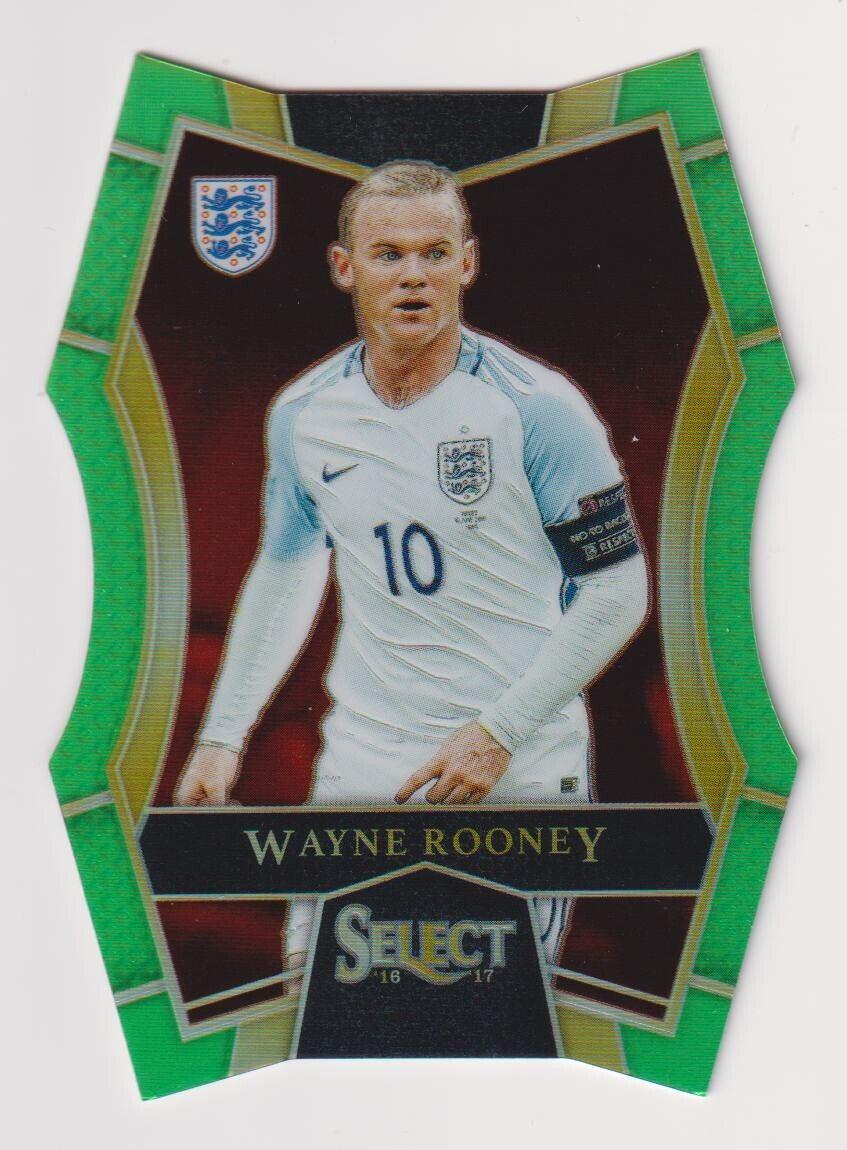 Wayne Rooney [Neon Green Prizm Die Cut] #169