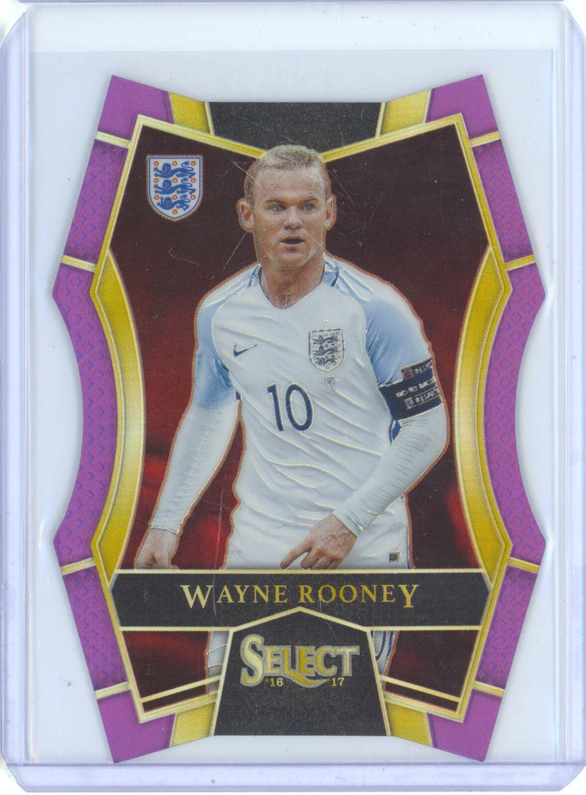 Wayne Rooney [Purple Prizm Die Cut] #169