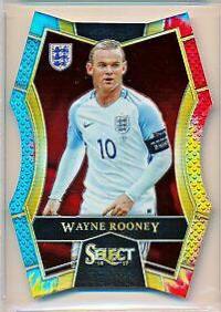 Wayne Rooney [Tie Dye Prizm Die Cut] #169