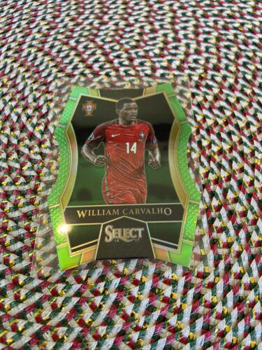 William Carvalho [Neon Green Prizm Die Cut] #164