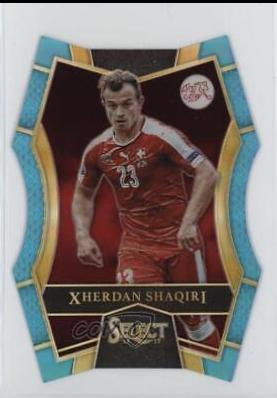 Xherdan Shaqiri [Light Blue Prizm Die Cut] #178