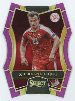 Xherdan Shaqiri [Purple Prizm Die Cut] #178