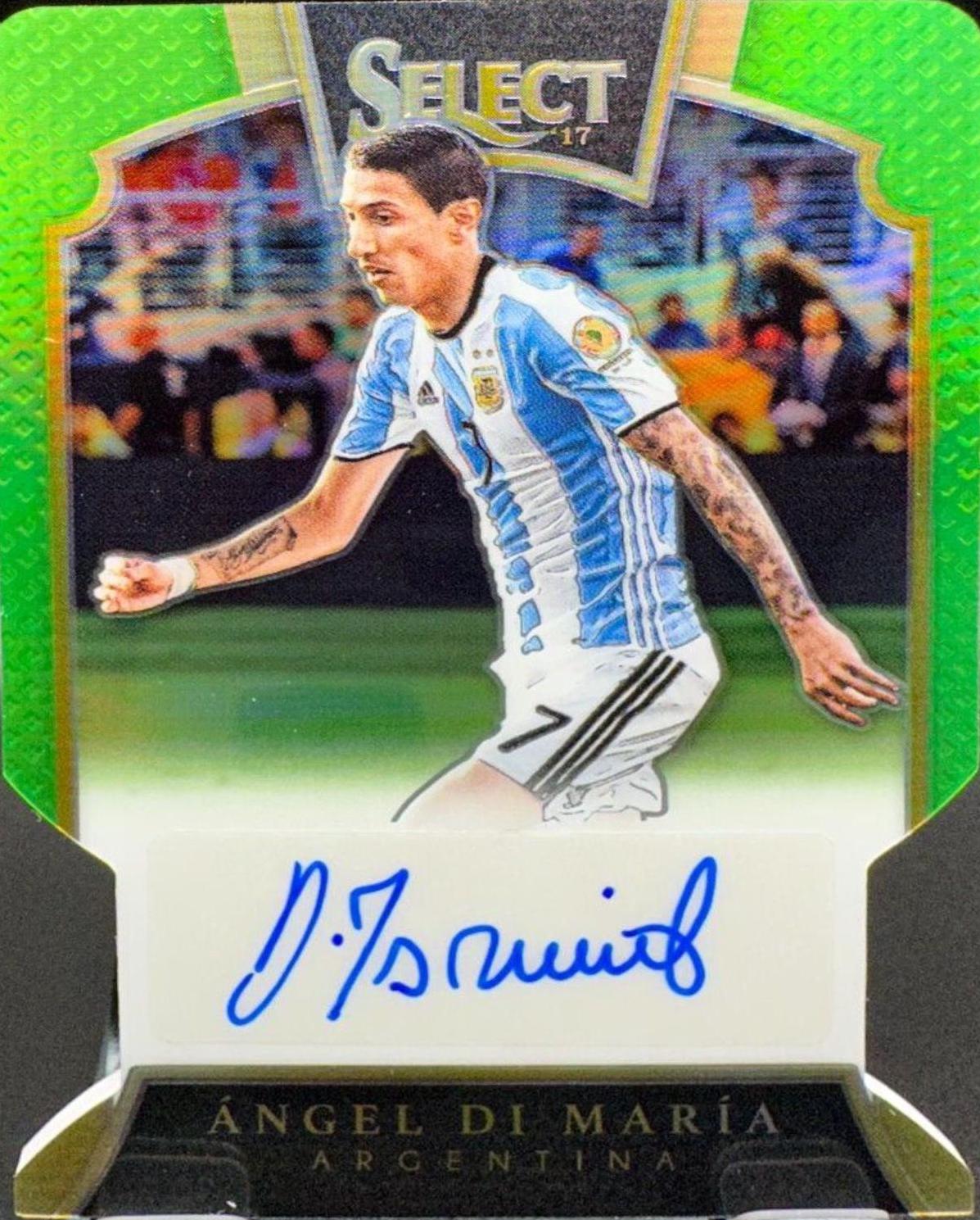 Angel Di Maria [Neon Green Die Cut] #S-ADM