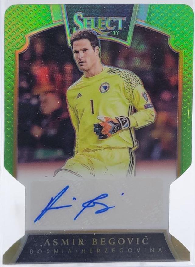 Asmir Begovic [Neon Green Die Cut] #S-AB