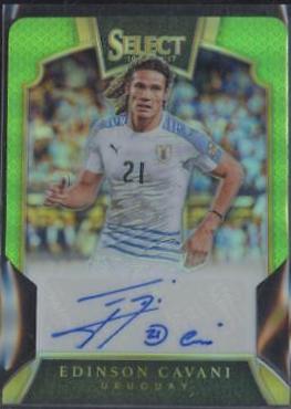 Edinson Cavani [Neon Green Die Cut] #S-EC