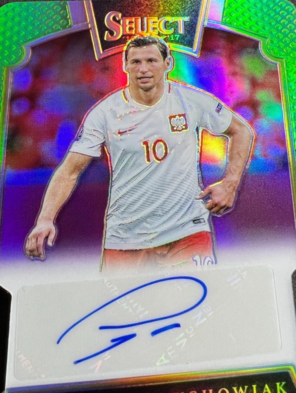 Grzegorz Krychowiak [Neon Green Die Cut] #S-GKR