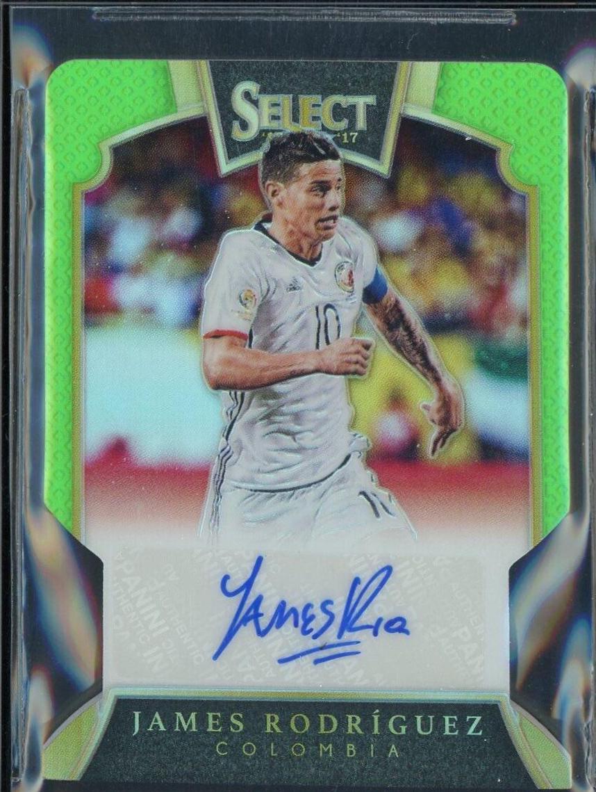 James Rodriguez [Neon Green Die Cut] #S-JR