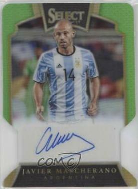 Javier Mascherano [Neon Green Die Cut] #S-JM