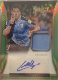 Luis Suarez [Neon Green Die Cut] #S-LS