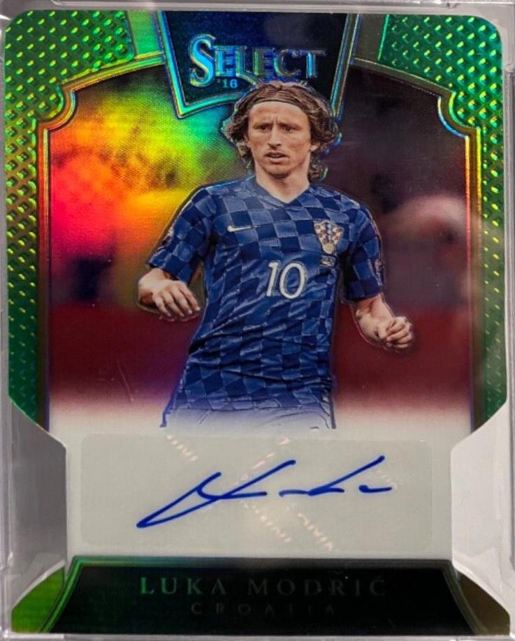 Luka Modric [Neon Green Die Cut] #S-LMO