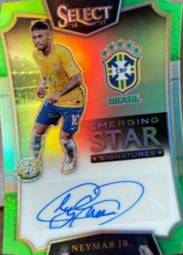Neymar Jr. [Neon Green Die Cut] #S-N