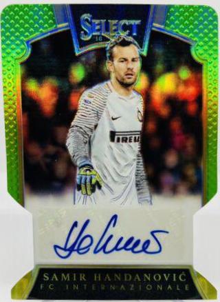 Samir Handanovic [Neon Green Die Cut] #S-SH