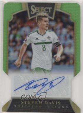 Steven Davis [Neon Green Die Cut] #S-SD