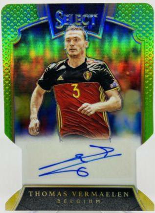 Thomas Vermaelen [Neon Green Die Cut] #S-TV