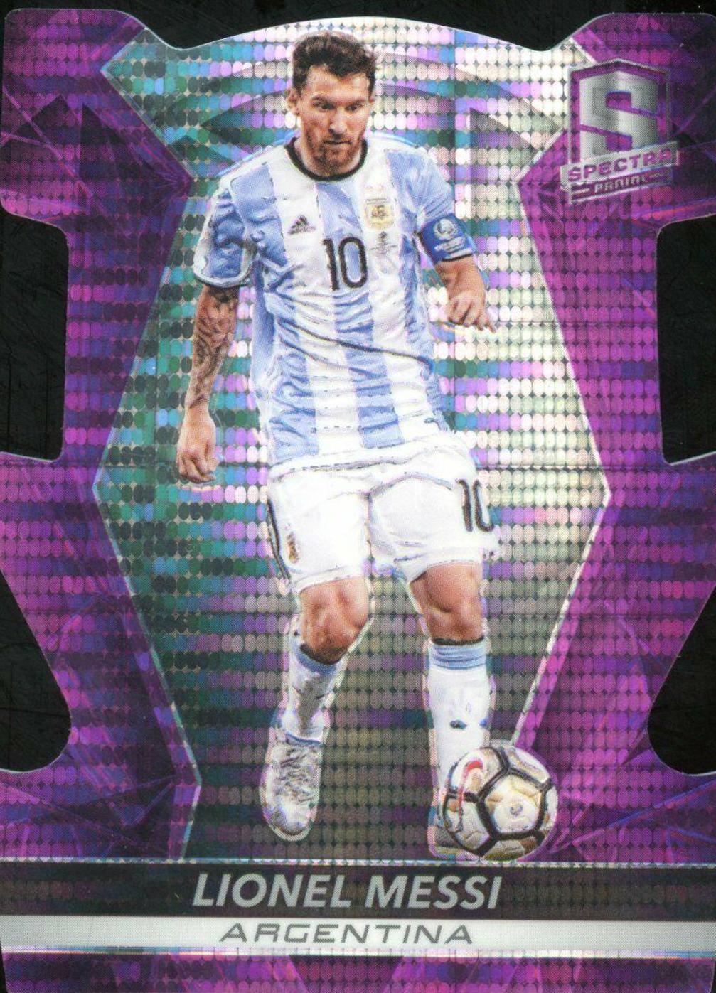 Lionel Messi [Purple Die Cut] #10