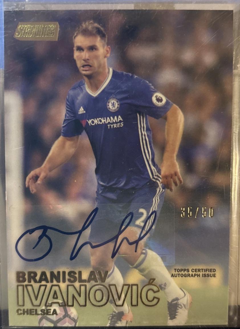 Branislav Ivanovic [Autograph Gold Foil] #56