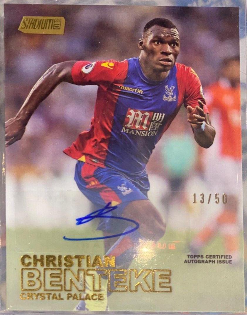 Christian Benteke [Autograph Gold Foil] #96
