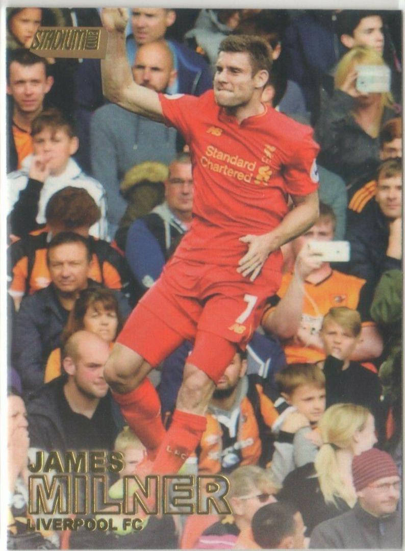 James Milner [Gold Foil] #35