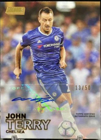 John Terry [Autograph Gold Foil] #98