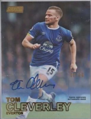 Tom Cleverley [Autograph Gold Foil] #90