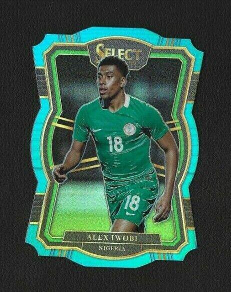 Alex Iwobi [Light Blue Die Cut] #153