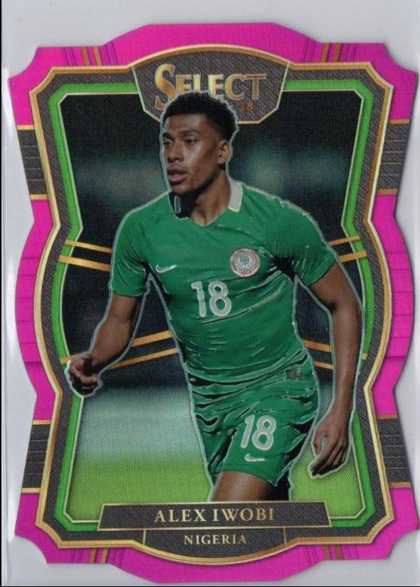 Alex Iwobi [Pink Die Cut] #153