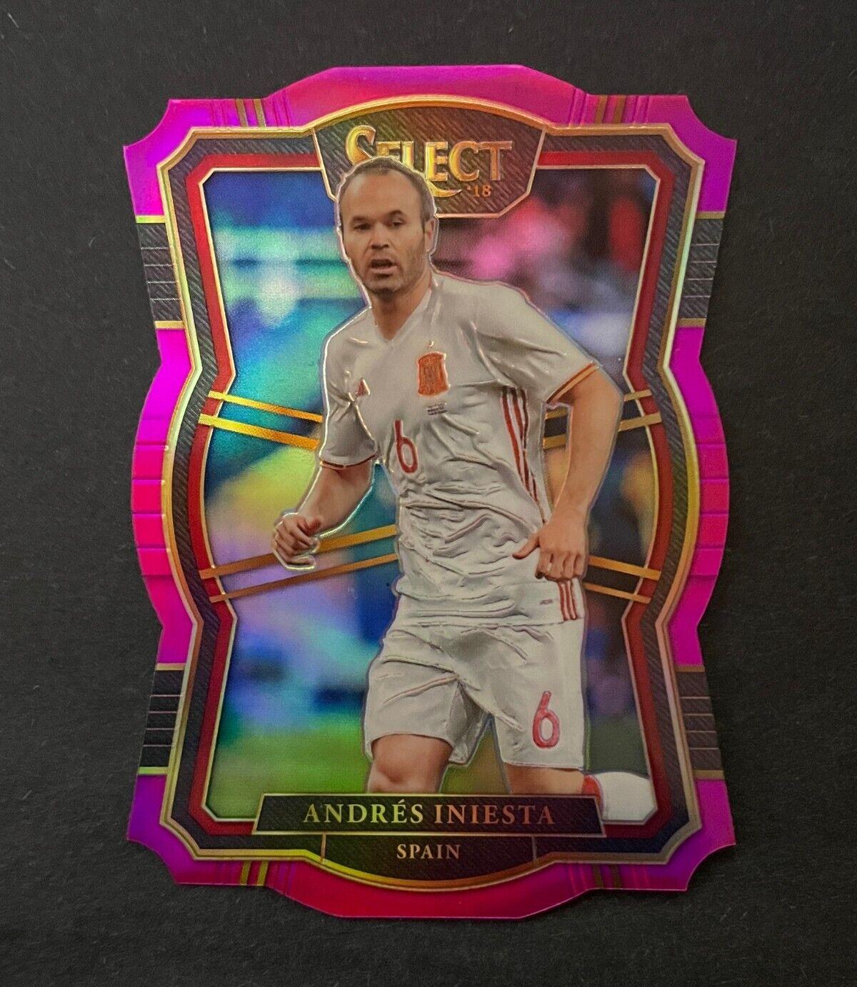 Andres Iniesta [Pink Die Cut] #180