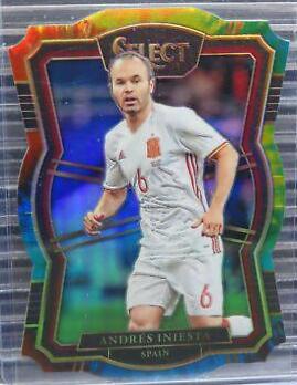 Andres Iniesta [Tie Dye Die Cut] #180