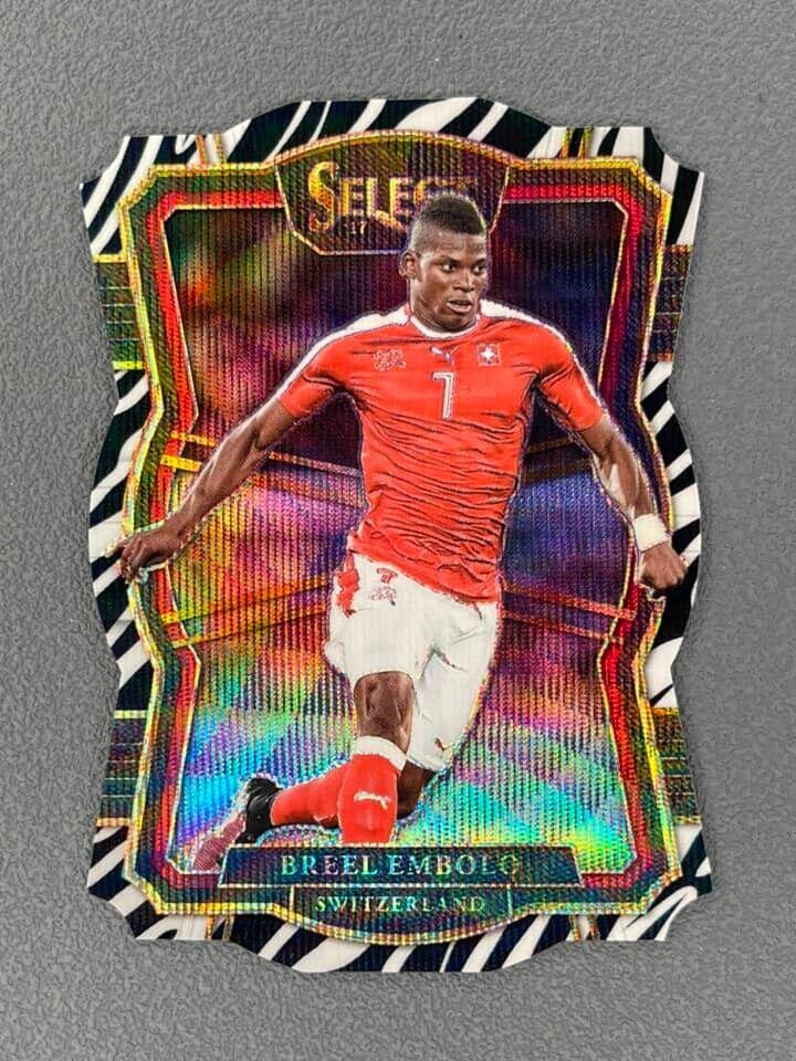 Breel Embolo [Zebra Die Cut] #179