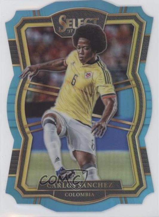 Carlos Sanchez [Light Blue Die Cut] #121