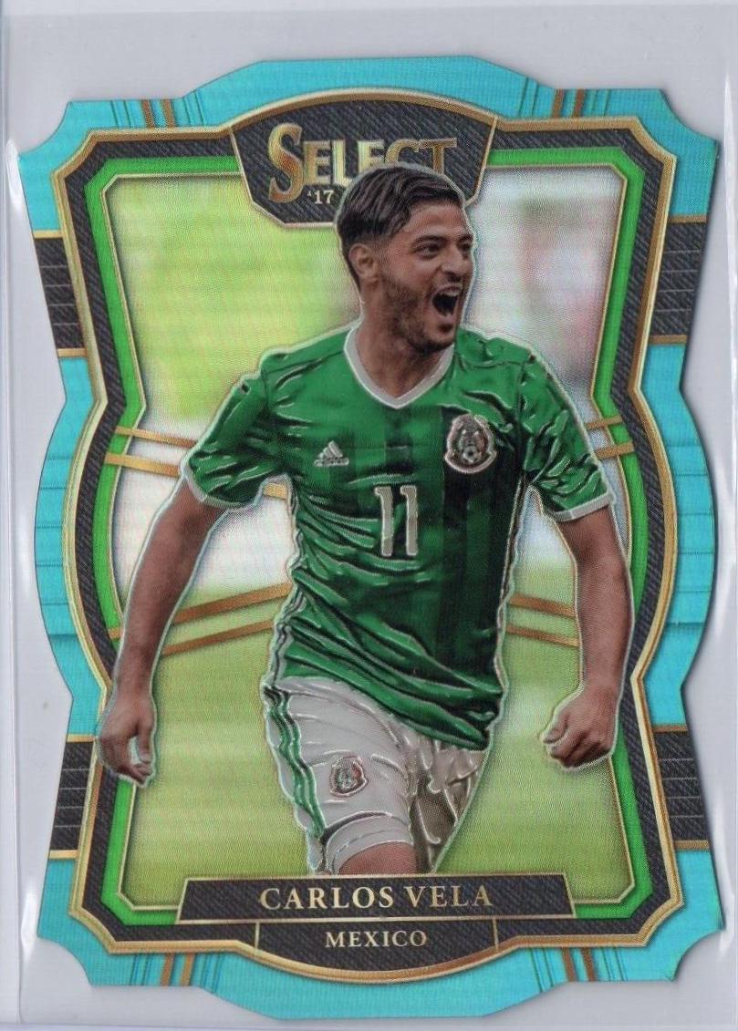 Carlos Vela [Light Blue Die Cut] #117