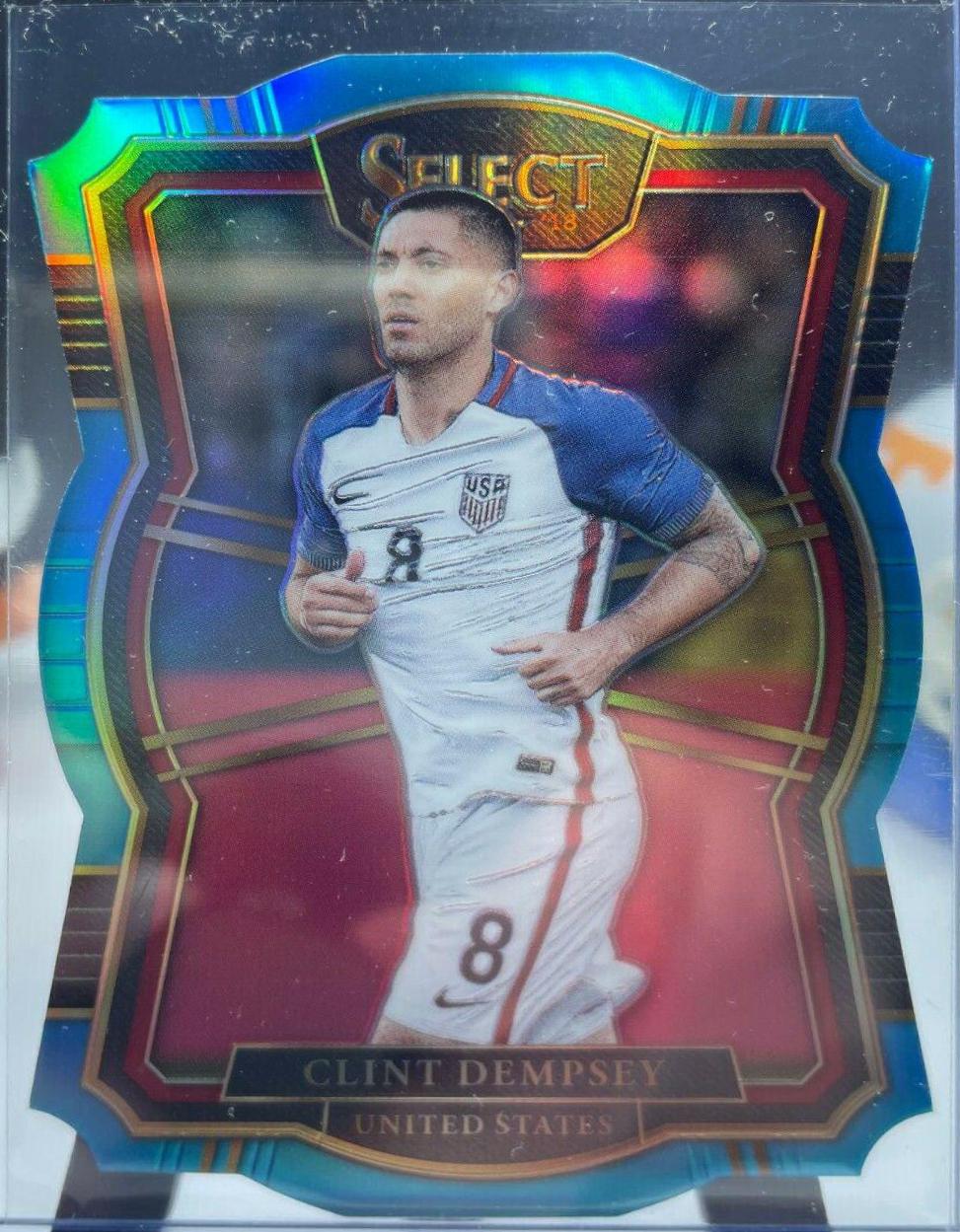 Clint Dempsey [Light Blue Die Cut] #154