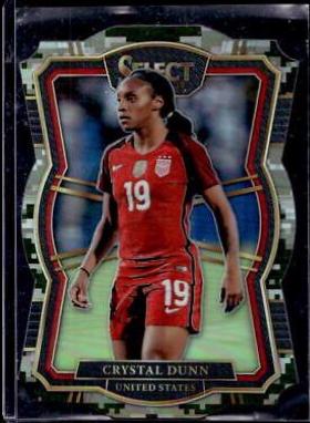 Crystal Dunn [Camo Die Cut] #177
